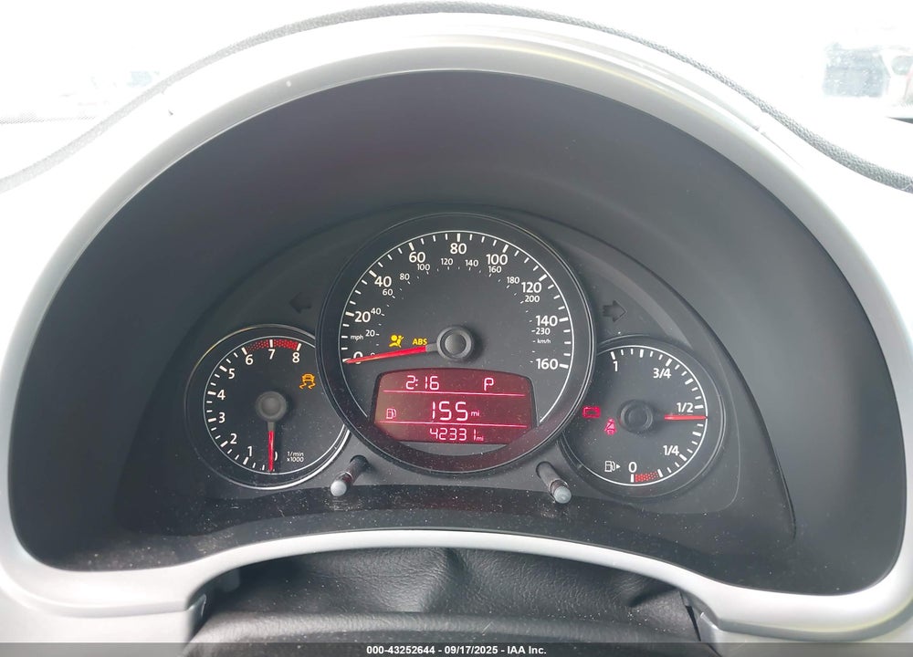 2012 VOLKSWAGEN BEETLE VIN: 3VWJP7AT0CM601151