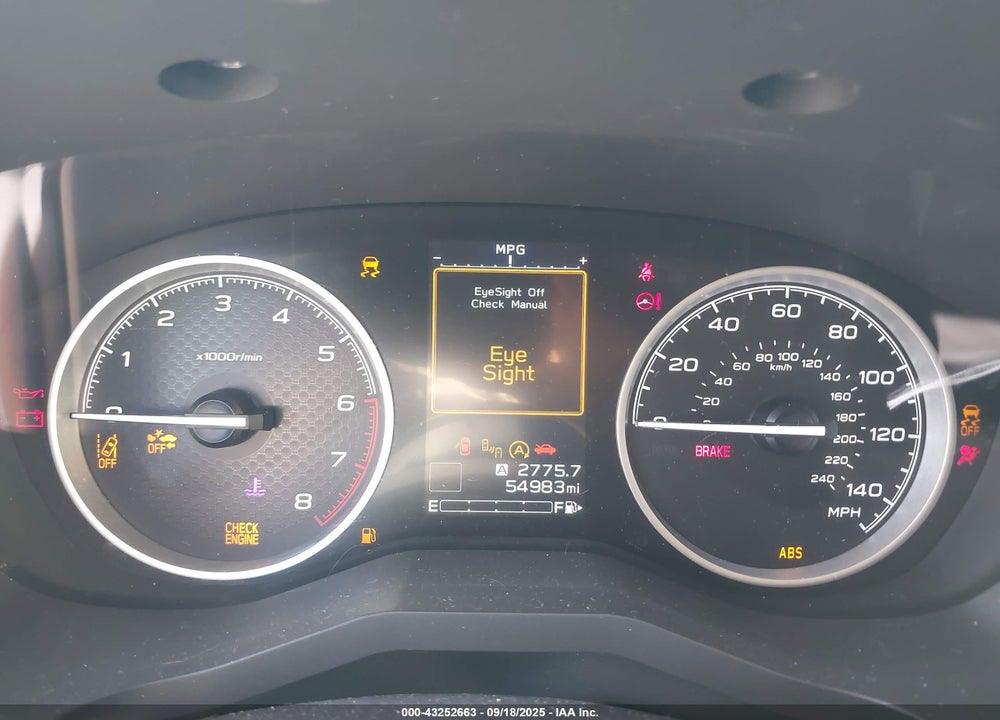 2020 SUBARU FORESTER VIN: JF2SKAJC1LH537467