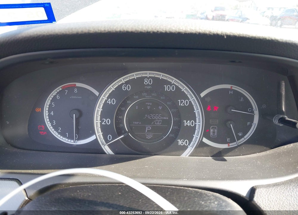 2013 HONDA ACCORD LX VIN: 1HGCR2F34DA173571
