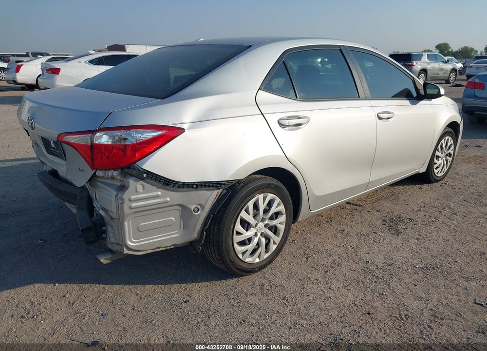 2018 TOYOTA COROLLA VIN: 5YFBURHEXJP776192
