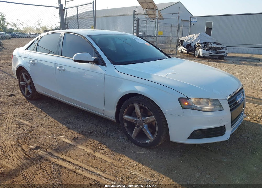 2011 AUDI A4 2.0T PREMIUM VIN: WAUAFAFL3BN009854