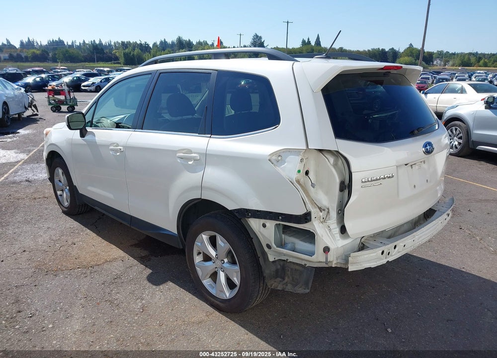 2015 SUBARU FORESTER 2.5I LIMITED VIN: JF2SJARC4FH556395