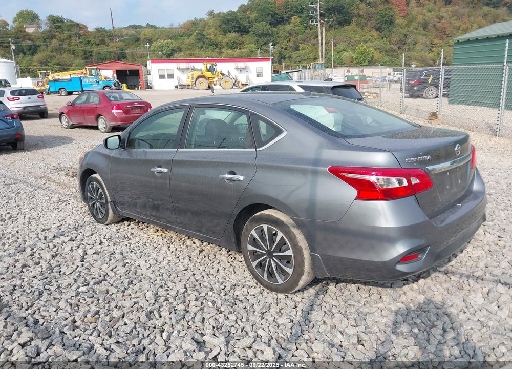 2017 NISSAN SENTRA SV VIN: 3N1AB7AP2HL709078