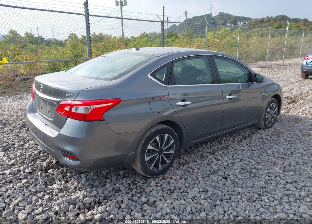 2017 NISSAN SENTRA SV VIN: 3N1AB7AP2HL709078