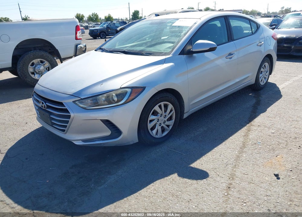 2017 HYUNDAI ELANTRA SE VIN: 5NPD74LF6HH164632