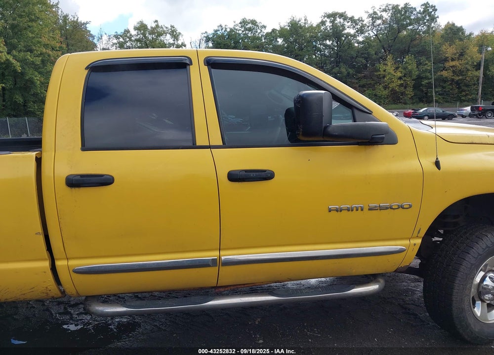 2005 DODGE RAM 2500 SLT/LARAMIE VIN: 3D7KS28D45G755666