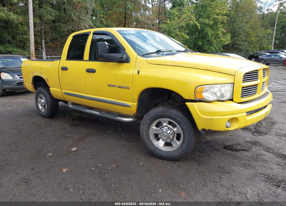 2005 DODGE RAM 2500 SLT/LARAMIE VIN: 3D7KS28D45G755666