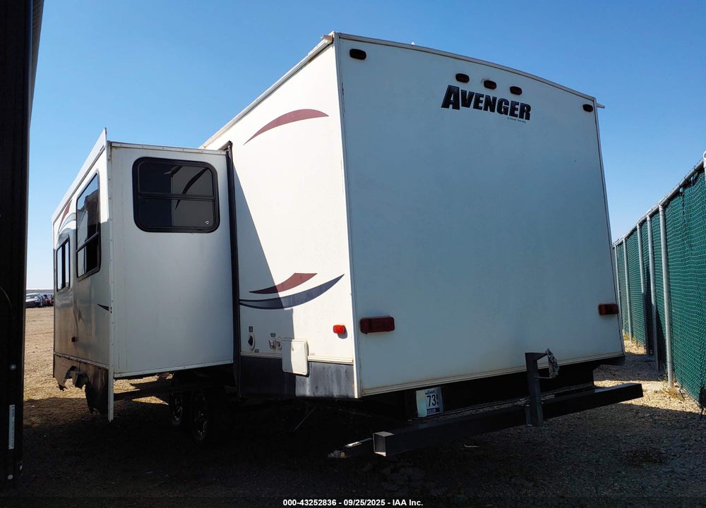 2014 FOREST RIVER AVENGER VIN: 5ZT2AVSB5EB902381