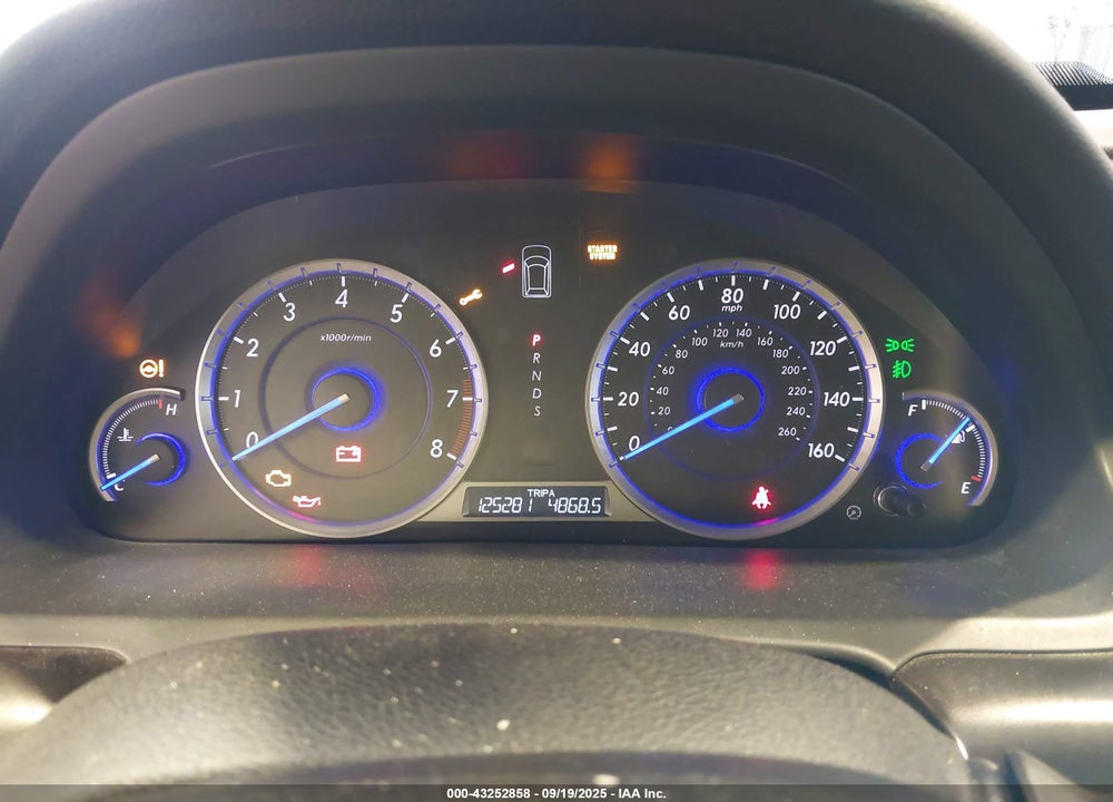 2014 HONDA CROSSTOUR EX-L V6 VIN: 5J6TF2H5XEL003463