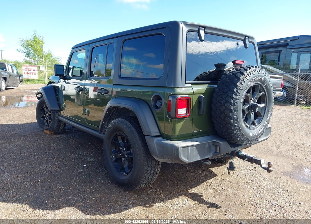 2021 JEEP WRANGLER UNLIMITED WILLYS 4X4 VIN: 1C4HJXDG5MW713043