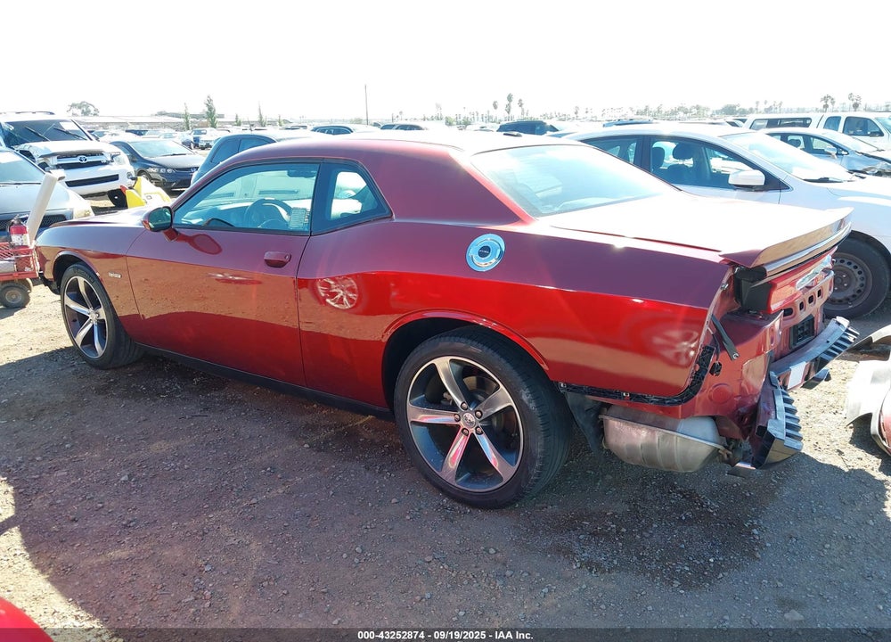 2014 DODGE CHALLENGER SXT 100TH ANNIVERSARY APPEARANCE GROUP VIN: 2C3CDYAG1EH225904