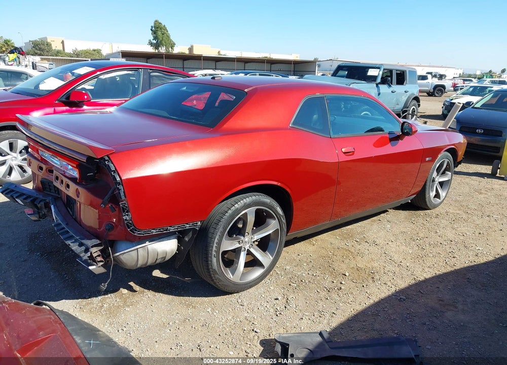 2014 DODGE CHALLENGER SXT 100TH ANNIVERSARY APPEARANCE GROUP VIN: 2C3CDYAG1EH225904