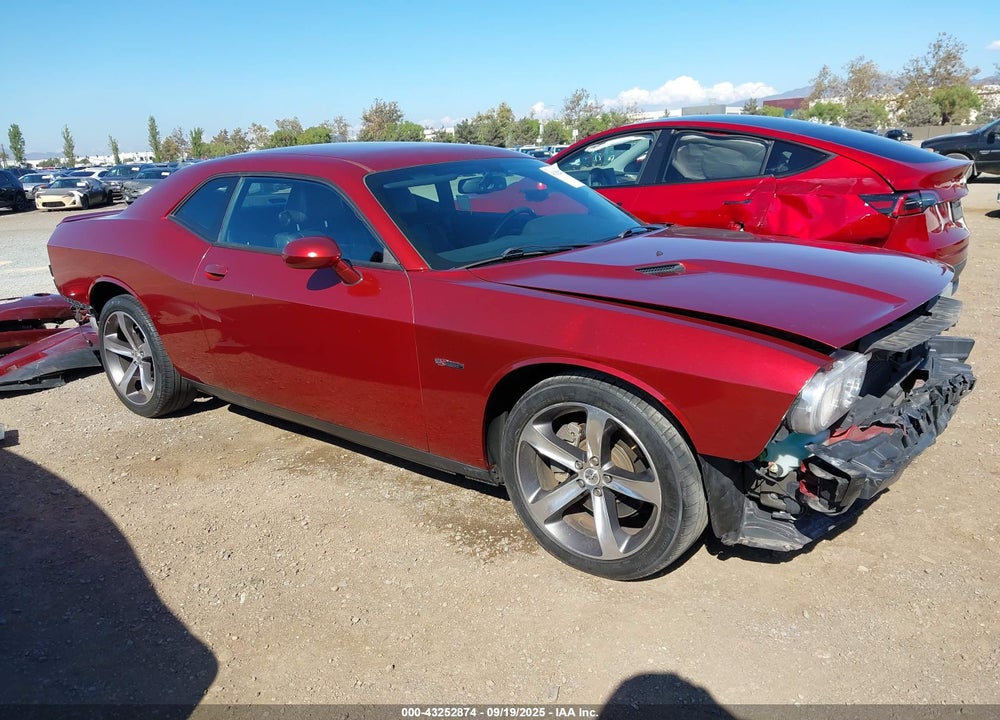 2014 DODGE CHALLENGER SXT 100TH ANNIVERSARY APPEARANCE GROUP VIN: 2C3CDYAG1EH225904