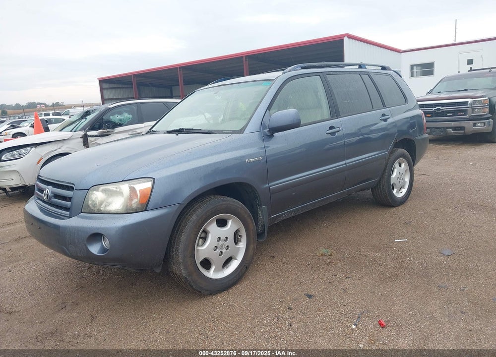 2005 TOYOTA HIGHLANDER LIMITED V6 VIN: JTEEP21A550076272