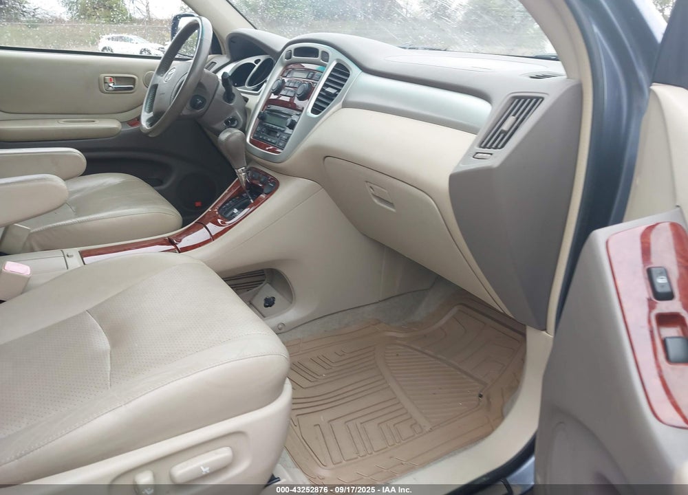 2005 TOYOTA HIGHLANDER LIMITED V6 VIN: JTEEP21A550076272