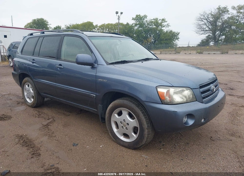 2005 TOYOTA HIGHLANDER LIMITED V6 VIN: JTEEP21A550076272