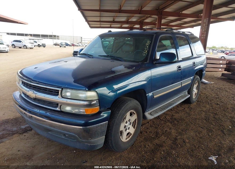 2005 CHEVROLET TAHOE LT VIN: 1GNEC13T15R126693