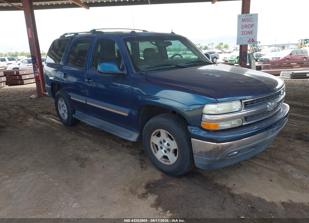 2005 CHEVROLET TAHOE LT VIN: 1GNEC13T15R126693