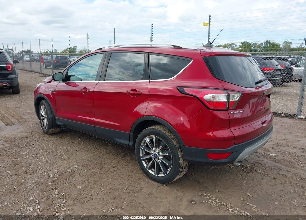 2018 FORD ESCAPE VIN: 1FMCU9J98JUC44293
