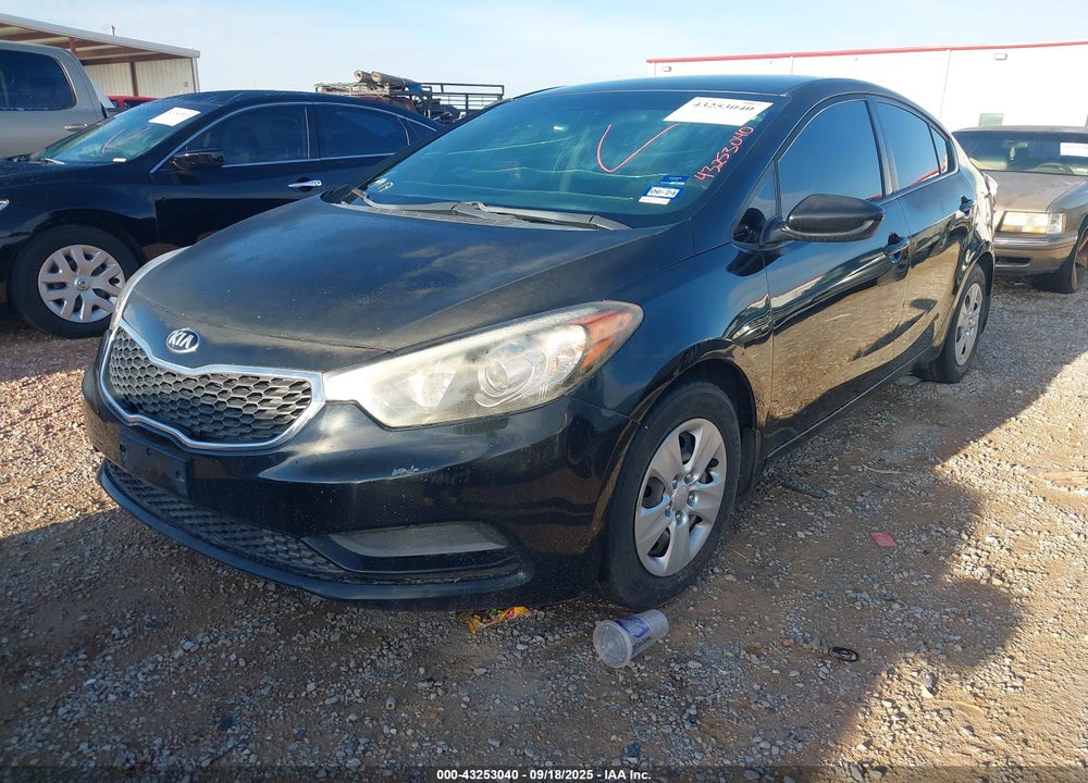 2016 KIA FORTE VIN: KNAFK4A63G5562998