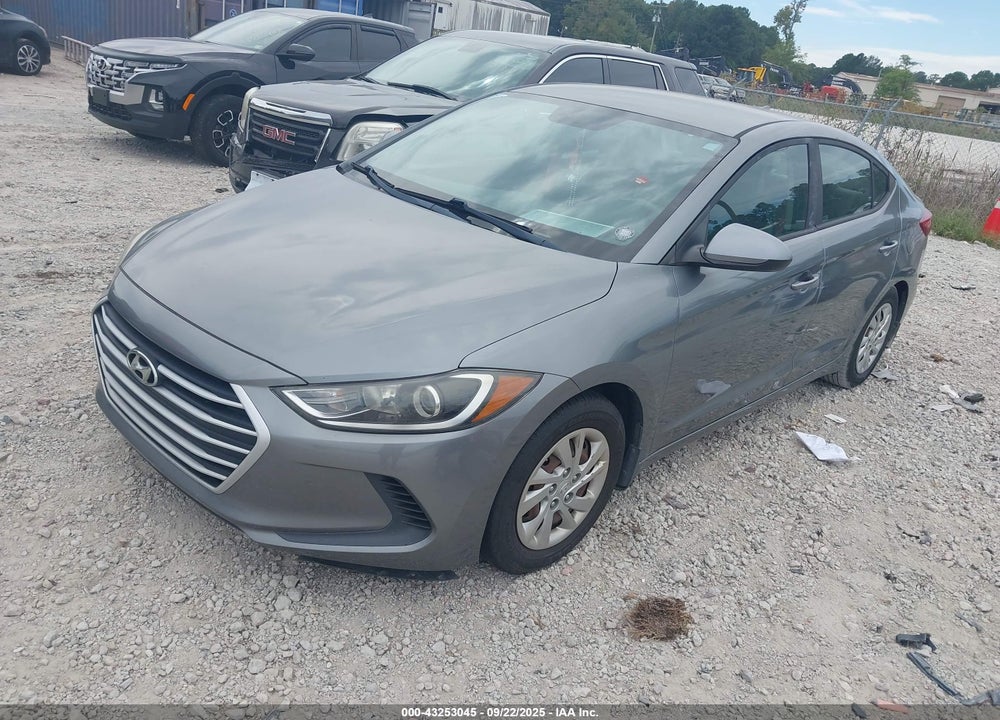 2017 HYUNDAI ELANTRA SE VIN: KMHD74LF5HU397502