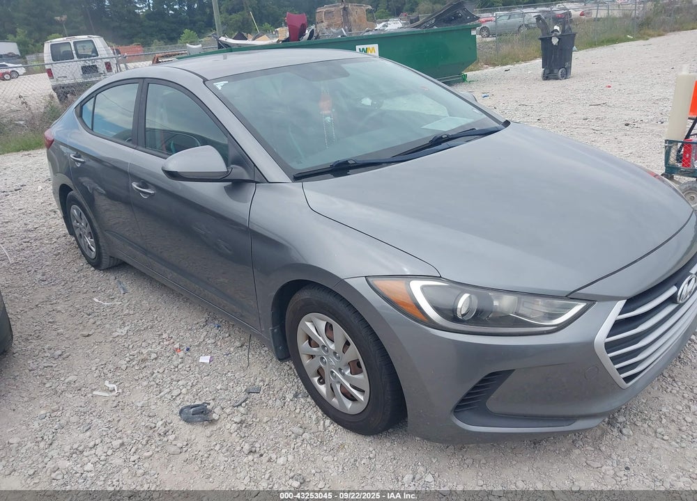 2017 HYUNDAI ELANTRA SE VIN: KMHD74LF5HU397502