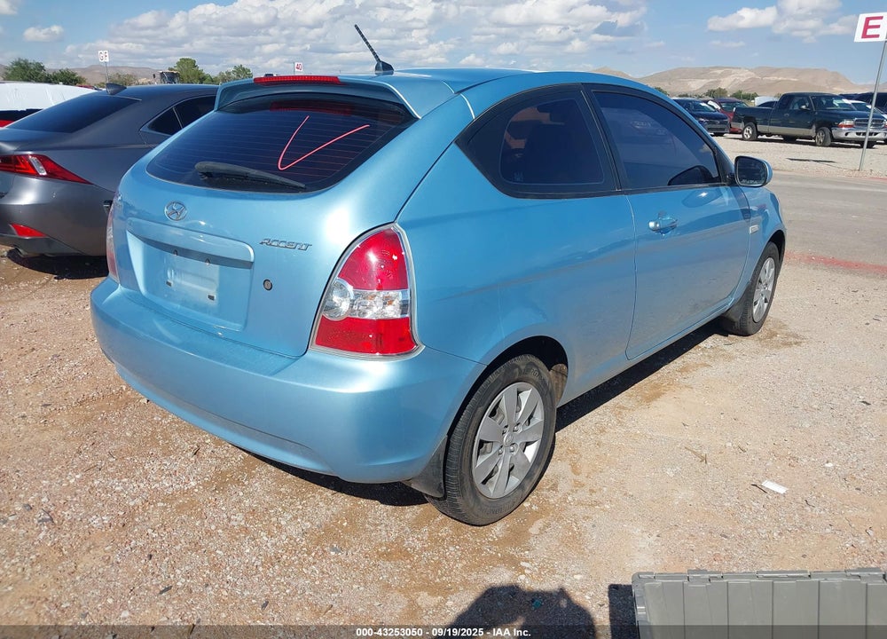 2010 HYUNDAI ACCENT VIN: KMHCM3ACXAU160498