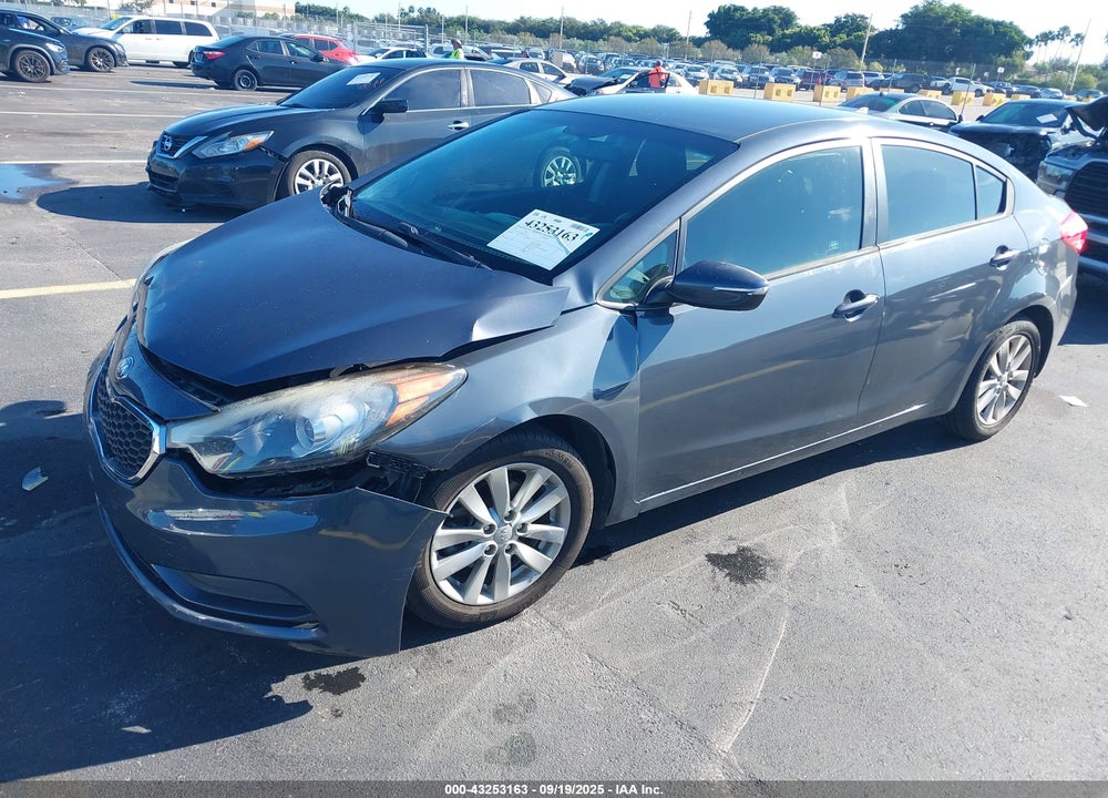 2014 KIA FORTE LX VIN: KNAFX4A69E5181395
