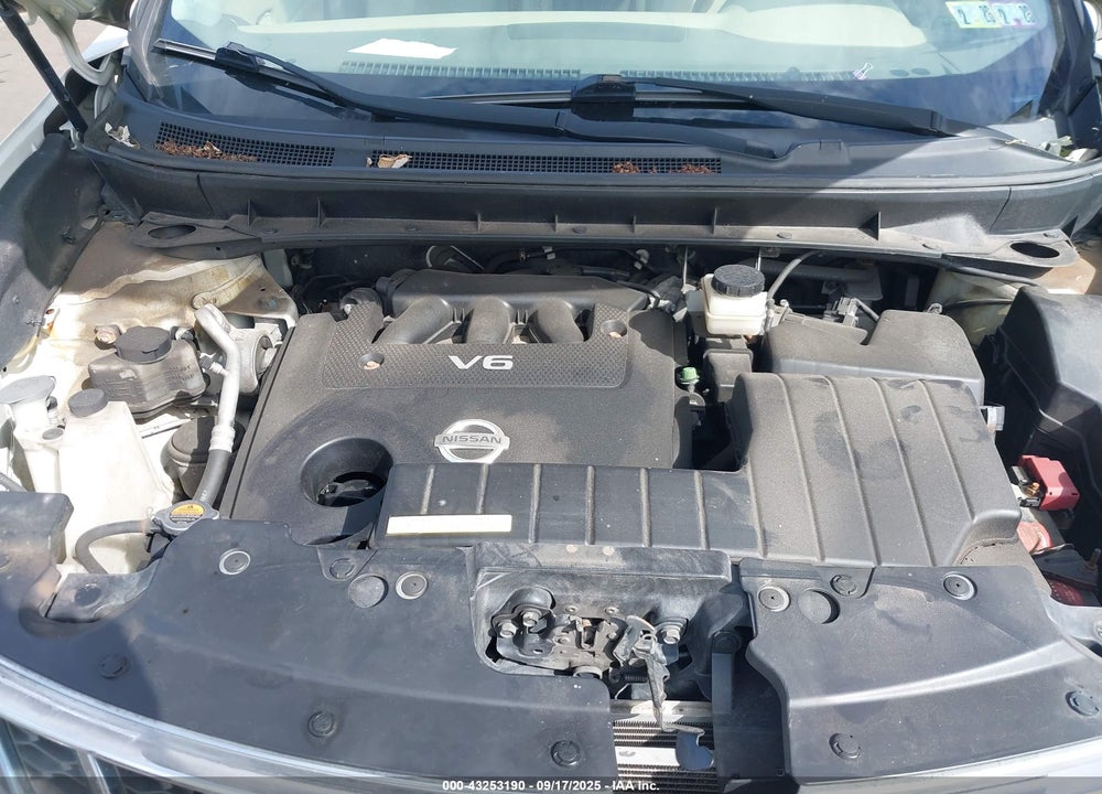 2013 NISSAN MURANO VIN: JN8AZ1MW3DW305997