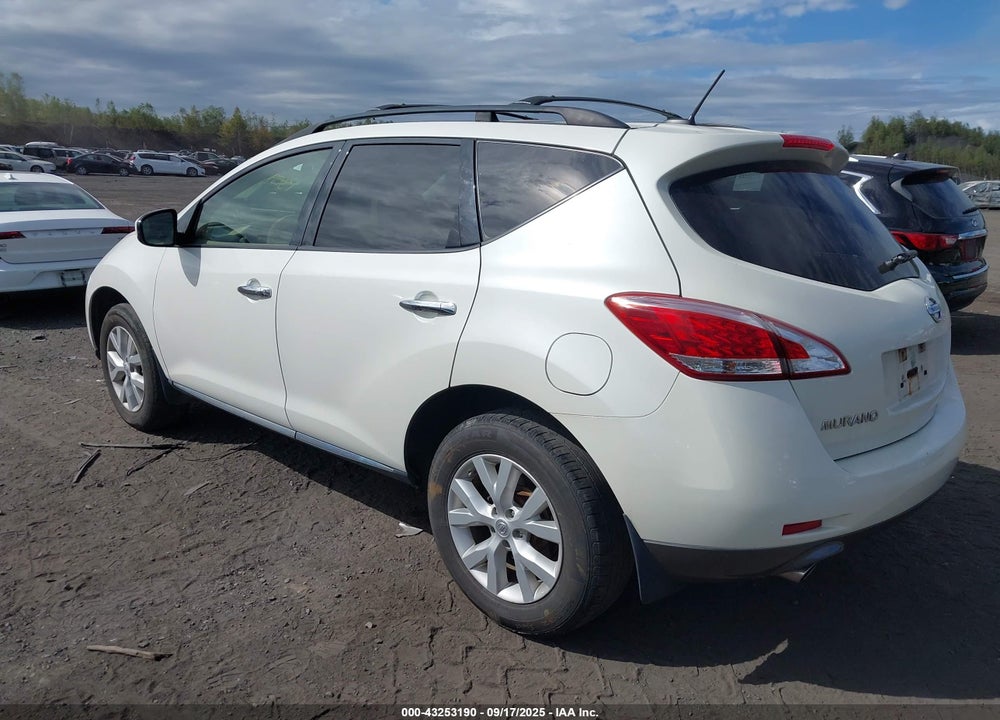 2013 NISSAN MURANO VIN: JN8AZ1MW3DW305997