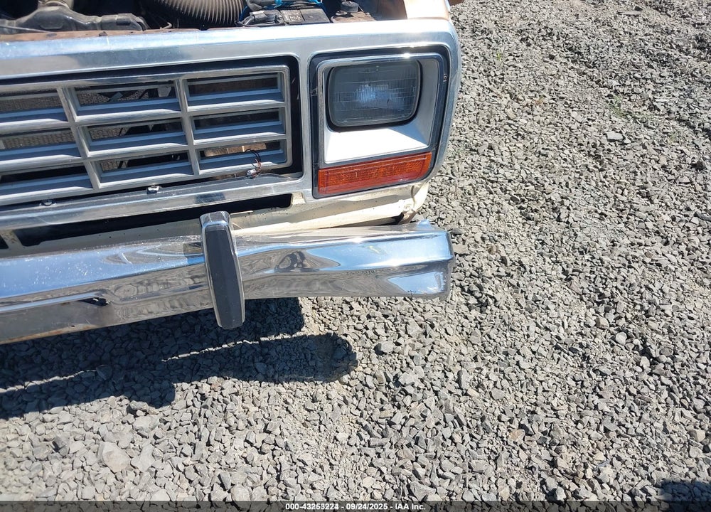 1985 DODGE D-SERIES D300/D350 VIN: 1B7MD36W7FS598202