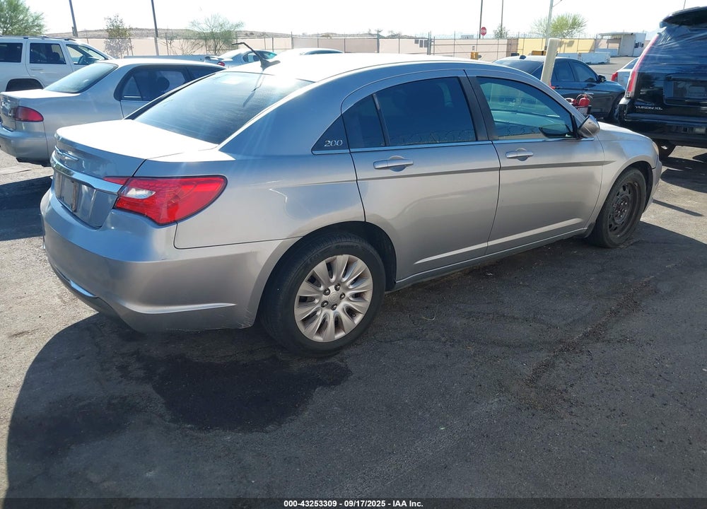 2013 CHRYSLER 200 LX VIN: 1C3CCBAB6DN642302
