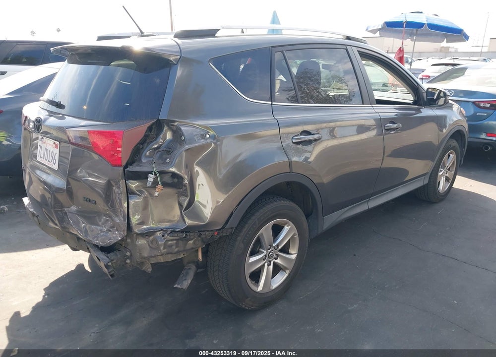 2015 TOYOTA RAV4 VIN: 2T3WFREV0FW196902