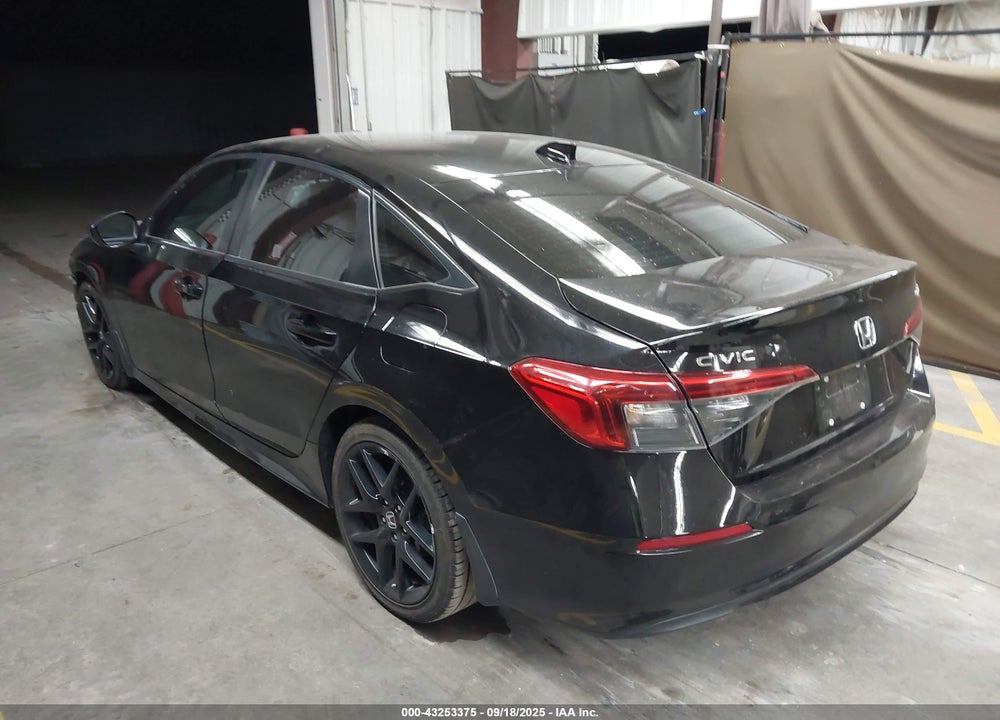2022 HONDA CIVIC VIN: 2HGFE2F55NH585317