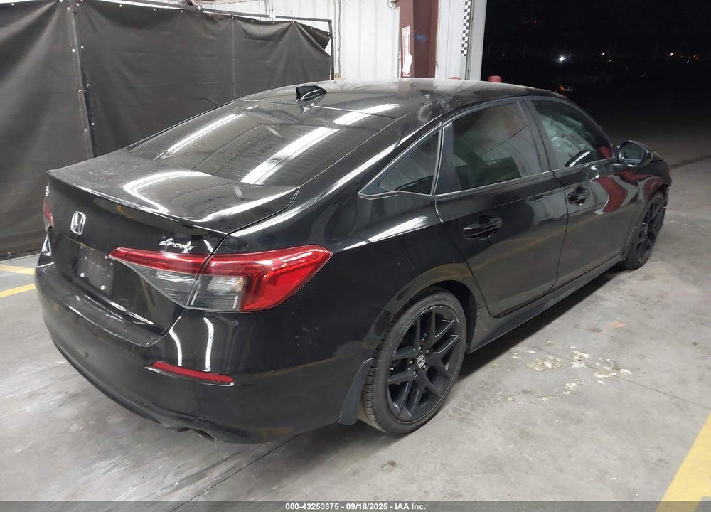 2022 HONDA CIVIC VIN: 2HGFE2F55NH585317