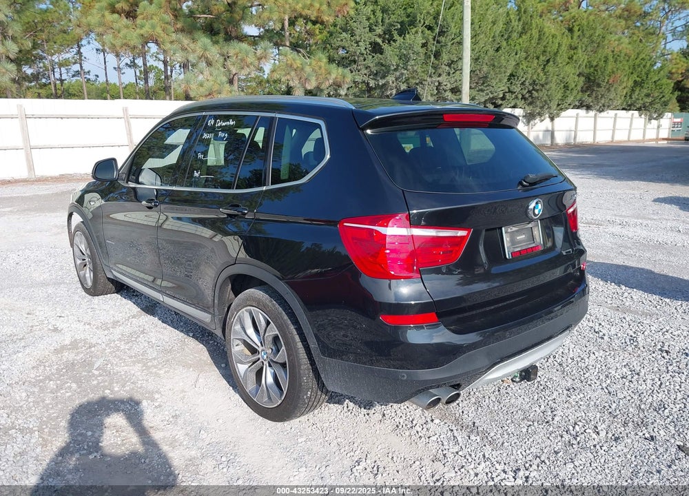 2016 BMW X3 VIN: 5UXWX9C58G0D77317