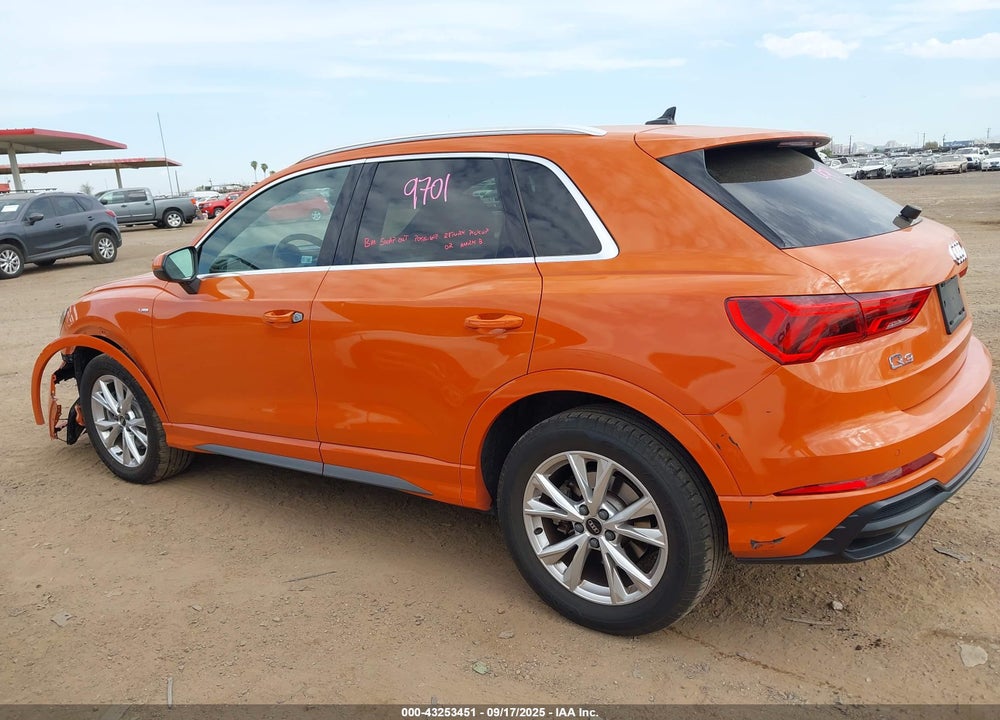 2022 AUDI Q3 VIN: WA1DECF3XN1150215