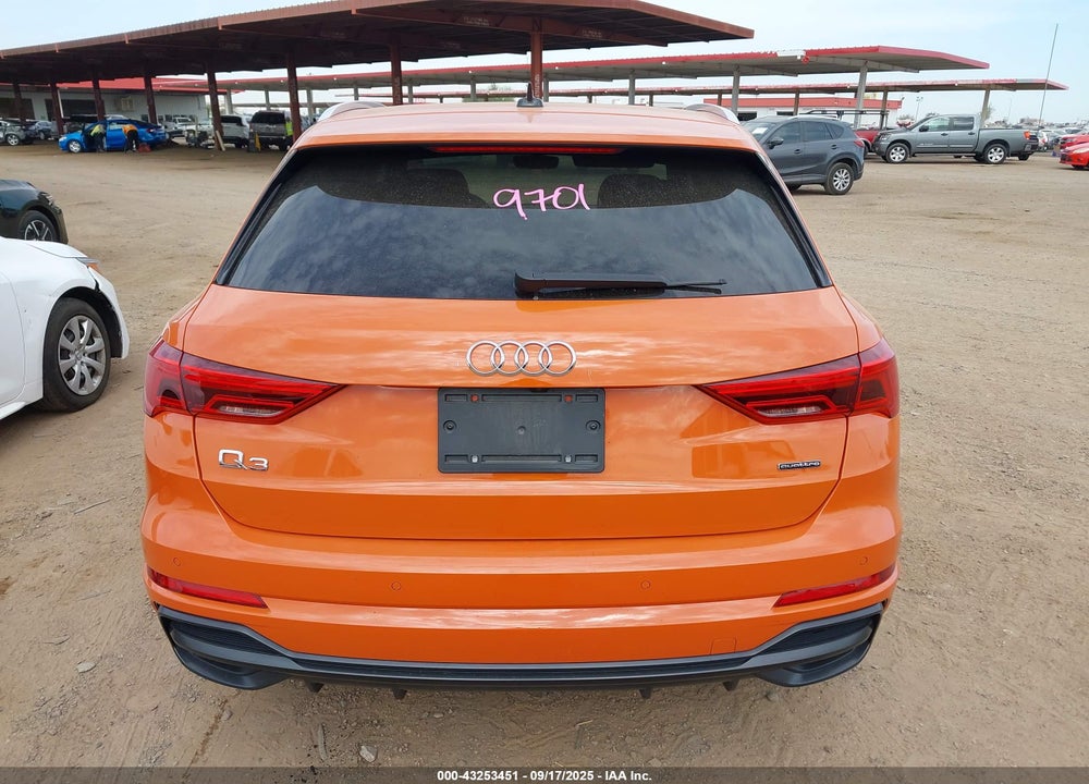 2022 AUDI Q3 VIN: WA1DECF3XN1150215