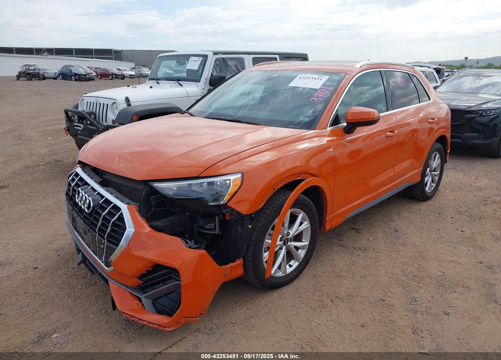 2022 AUDI Q3 VIN: WA1DECF3XN1150215