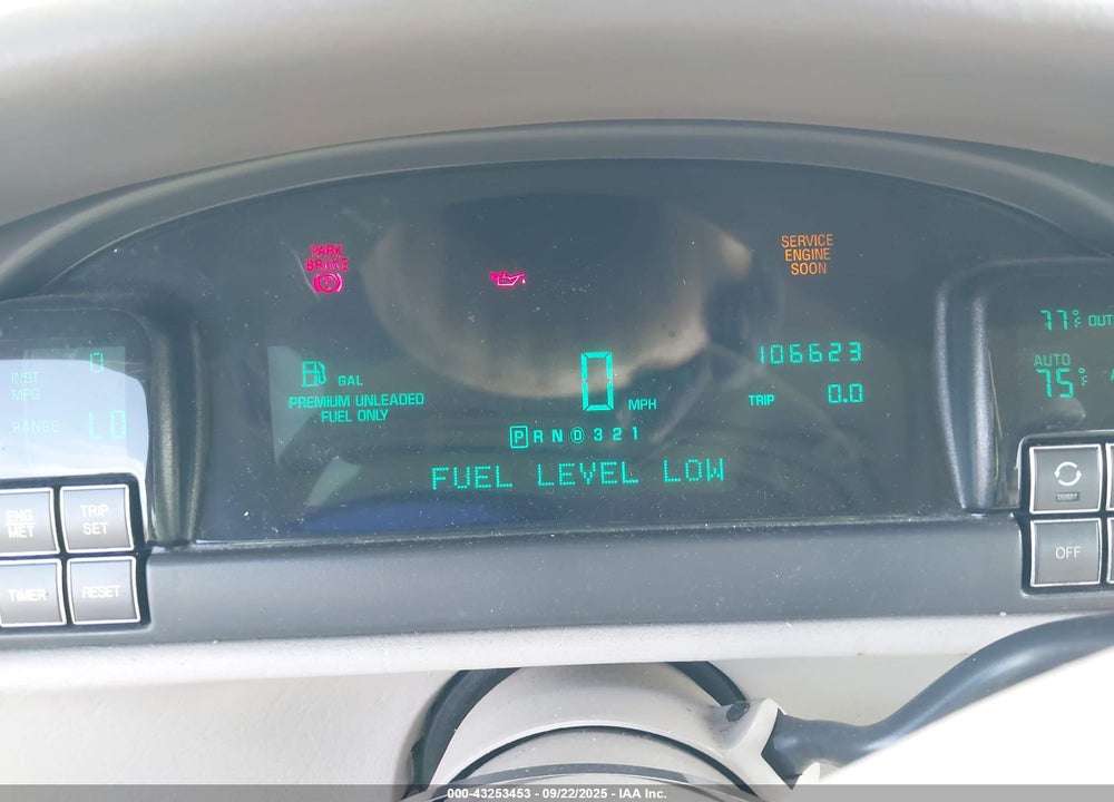 1997 CADILLAC DEVILLE STANDARD VIN: 1G6KD54Y0VU253140