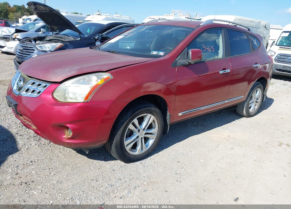 2013 NISSAN ROGUE VIN: JN8AS5MV5DW109255
