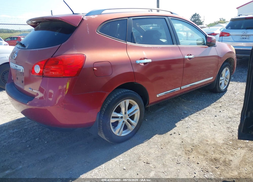 2013 NISSAN ROGUE VIN: JN8AS5MV5DW109255