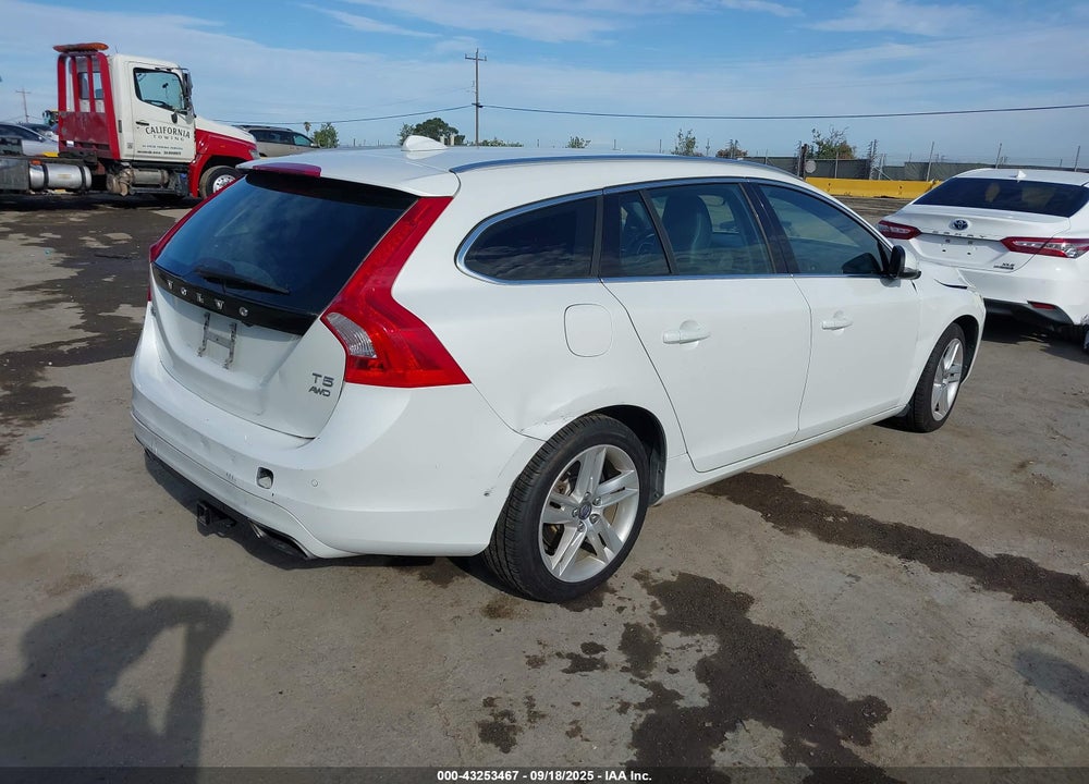 2016 VOLVO V60 T5 PREMIER VIN: YV1612SK4G1308157