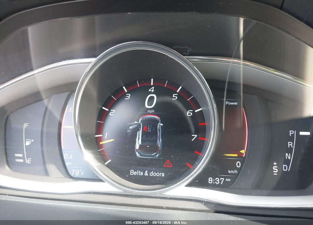 2016 VOLVO V60 T5 PREMIER VIN: YV1612SK4G1308157