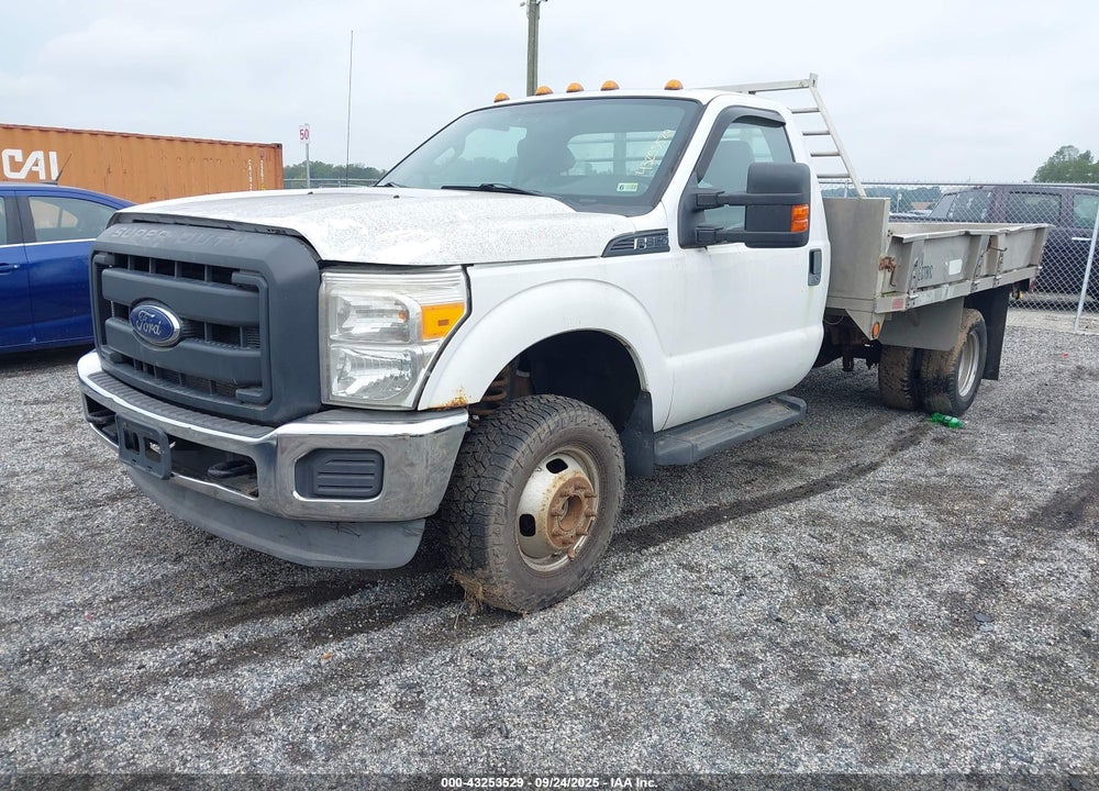 2013 FORD F-350 CHASSIS XL VIN: 1FDRF3H67DEA30374