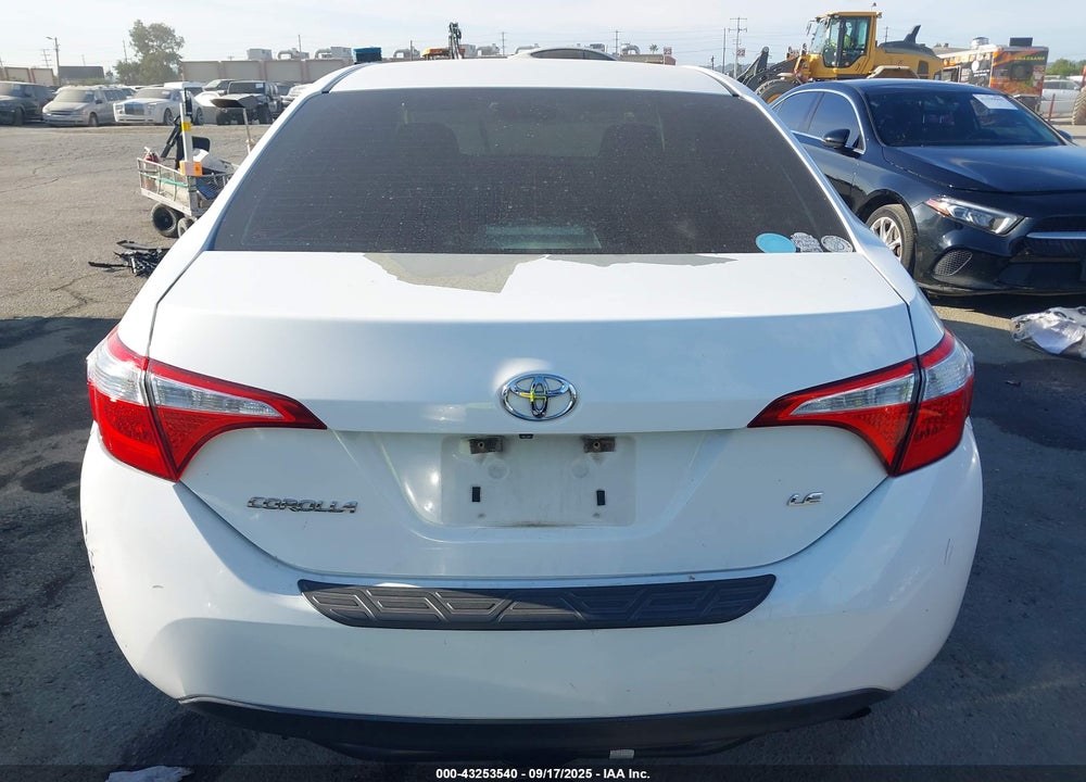 2016 TOYOTA COROLLA VIN: 5YFBURHE4GP448534