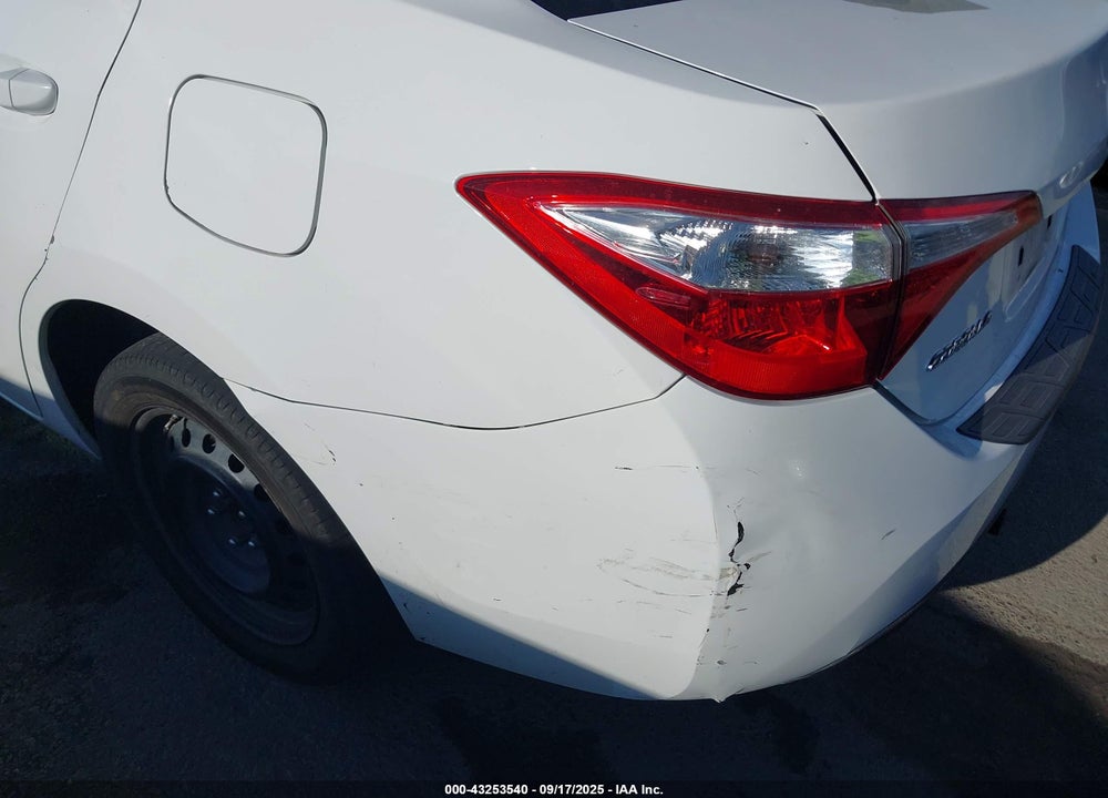 2016 TOYOTA COROLLA VIN: 5YFBURHE4GP448534