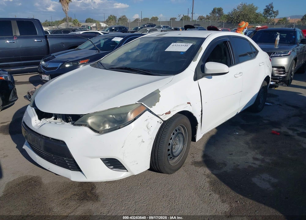 2016 TOYOTA COROLLA VIN: 5YFBURHE4GP448534