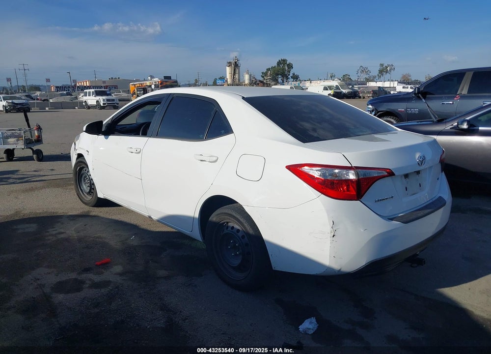 2016 TOYOTA COROLLA VIN: 5YFBURHE4GP448534