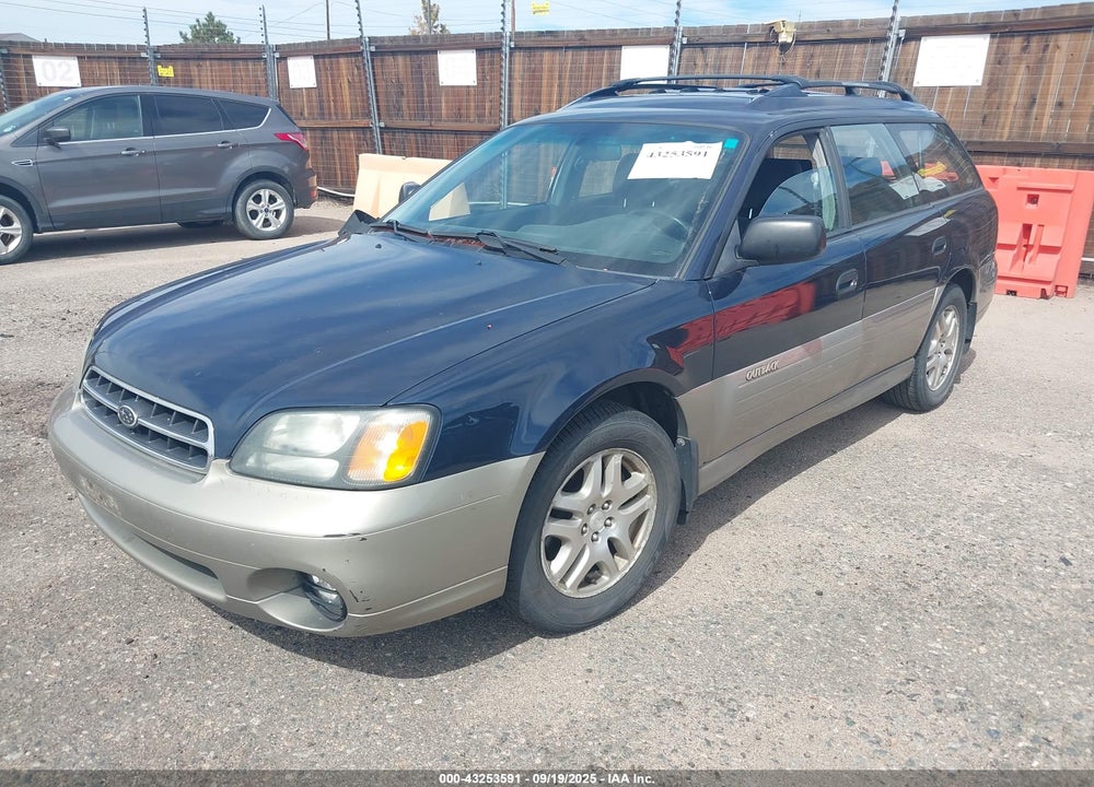 2002 SUBARU OUTBACK VIN: 4S3BH675327659206